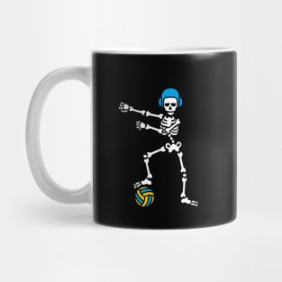 Water polo FLOSS FLOSSING skeleton Halloween Mug